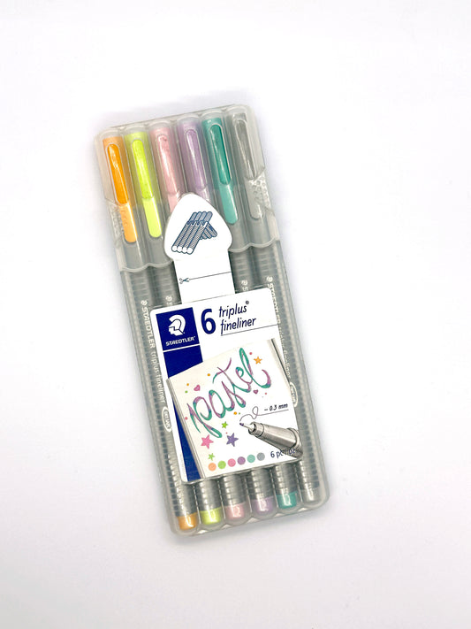 🖊️🌸 ¡Set de marcadores Staedtler pastel 0.3 mm! 🎨