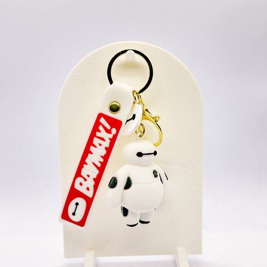 Llavero Baymax 🤖✨ – ¡Tu compañero más adorable de Big Hero 6!