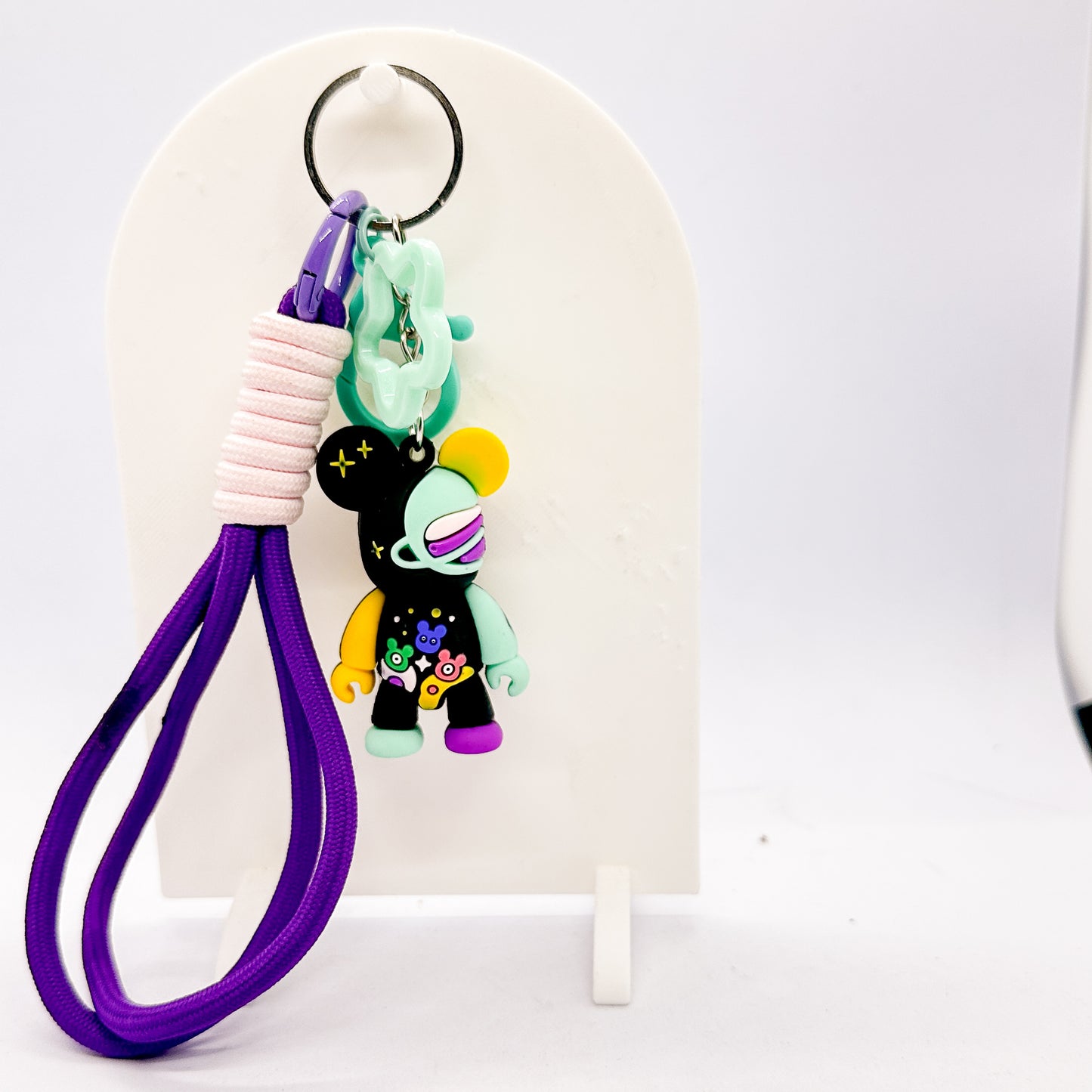 Llavero Osito Galáctico 🌈✨