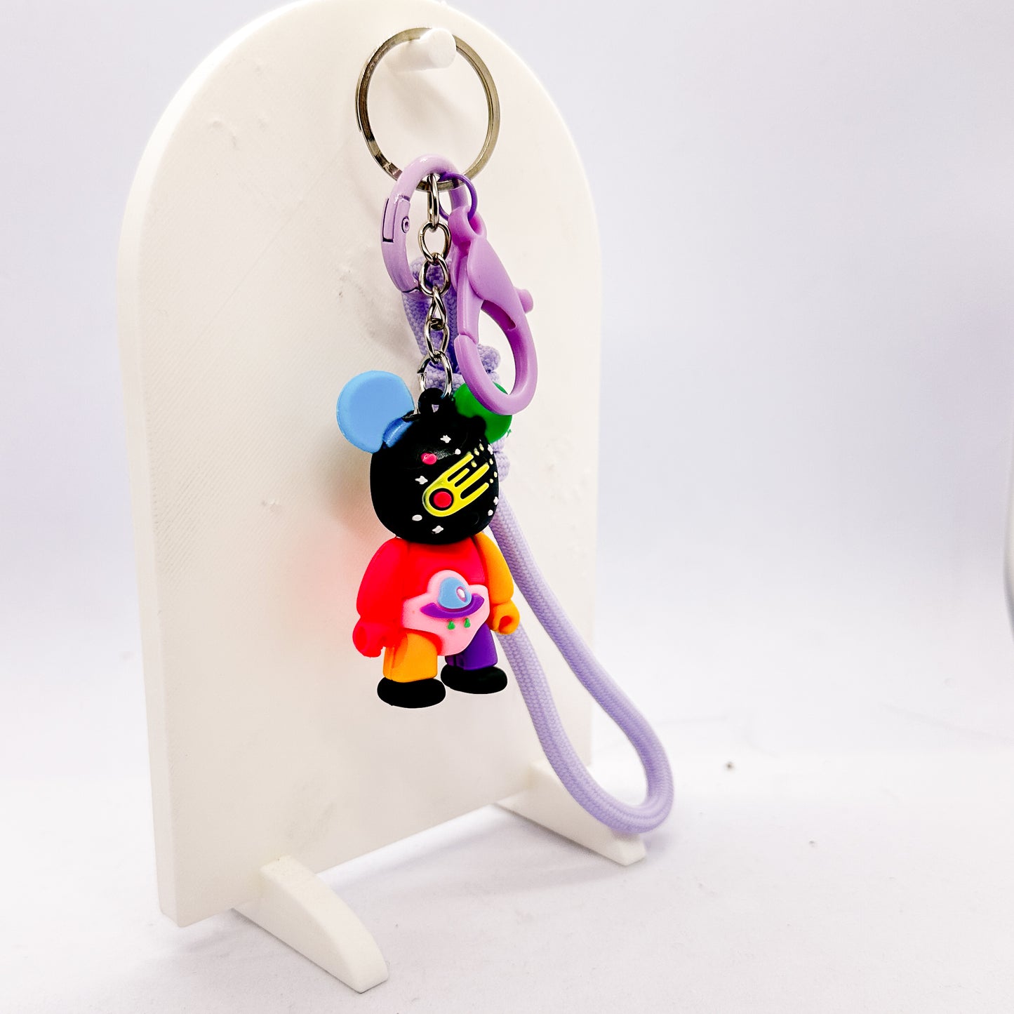 Llavero Osito Galáctico 🌈✨