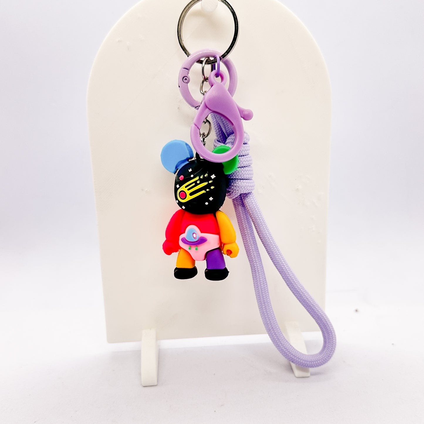 Llavero Osito Galáctico 🌈✨