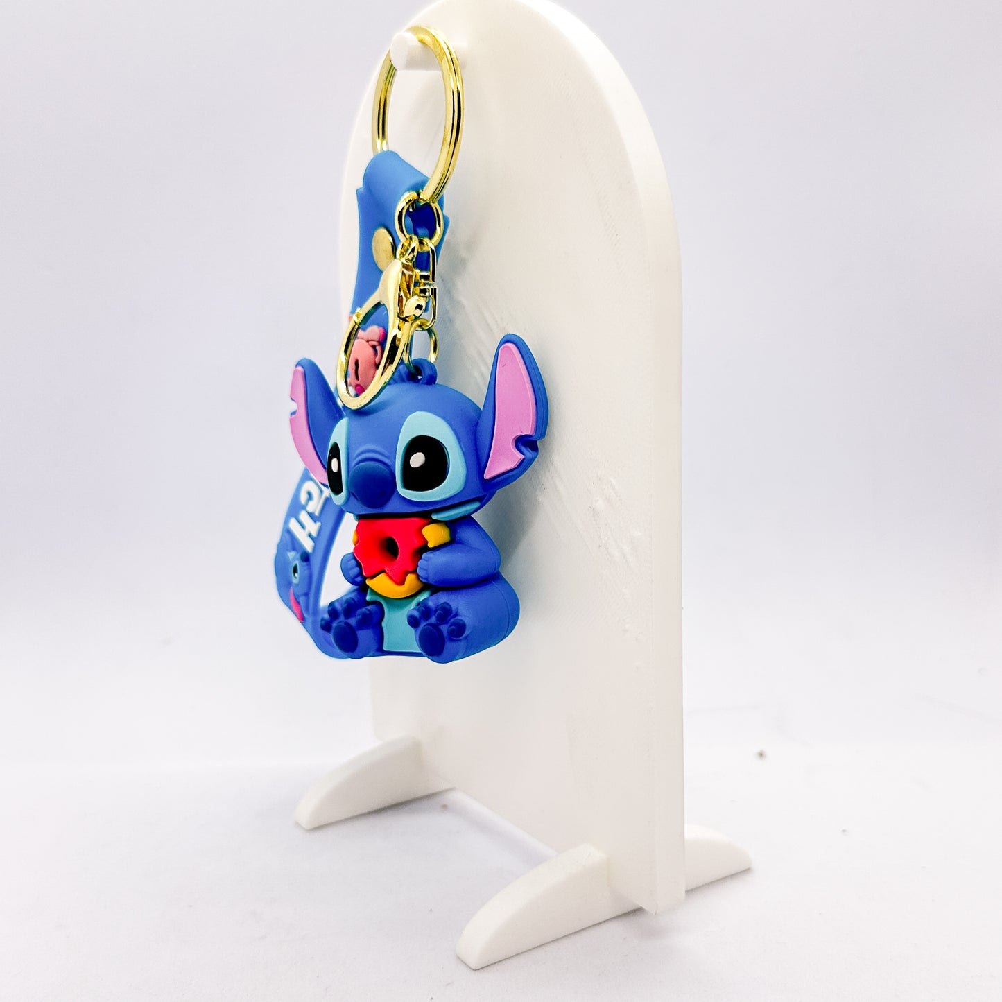 Llavero Stitch con Dona 🍩💙