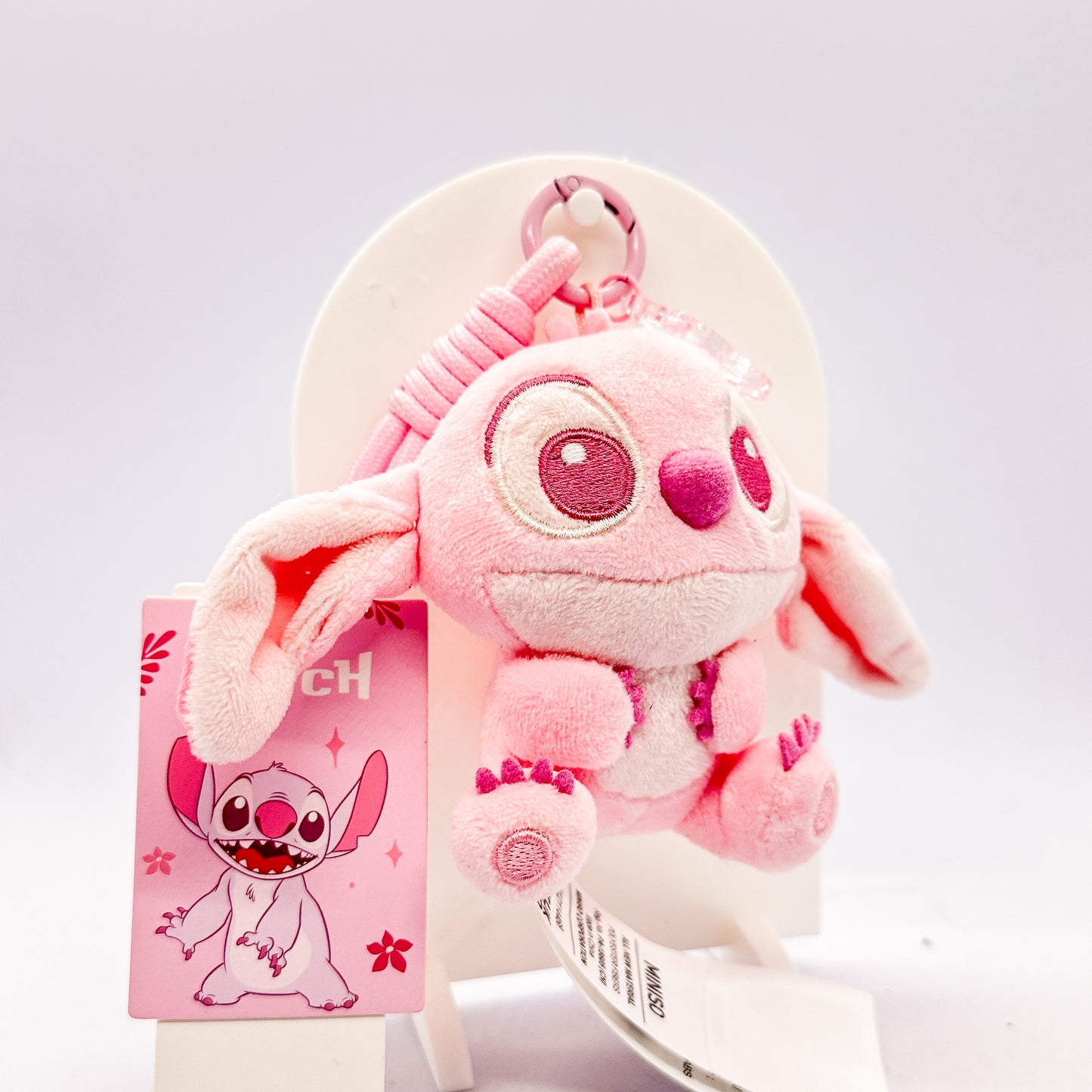 Llavero Stitch Rosa - Original de Miniso 💖✨