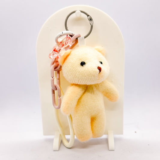 Llavero de Oso de Peluche 🧸✨