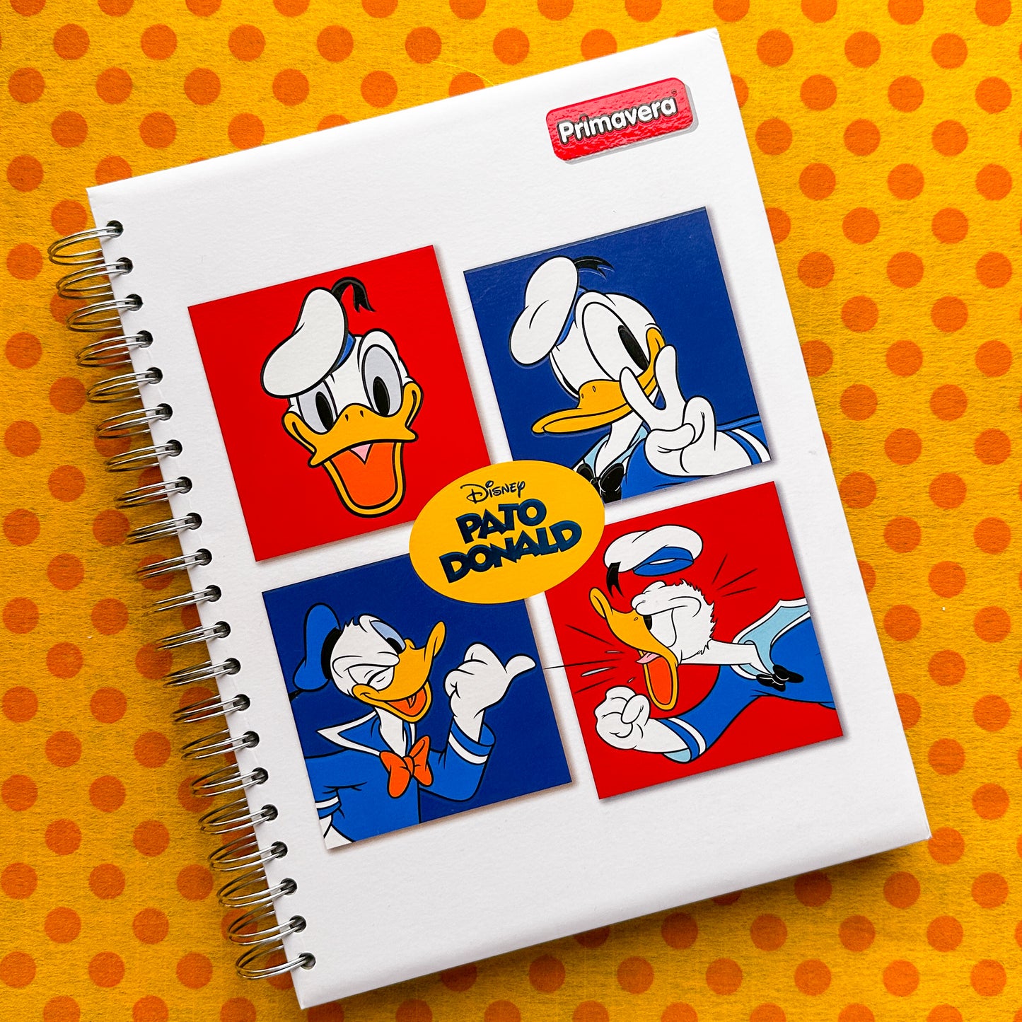 Cuaderno Disney Pato Donald y Daisy