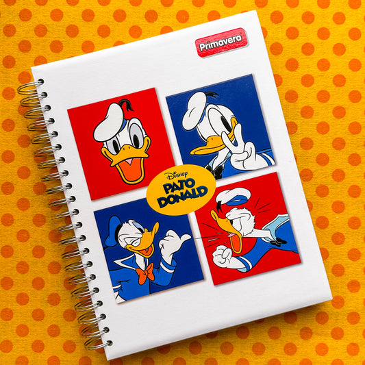 Cuaderno Disney Pato Donald y Daisy