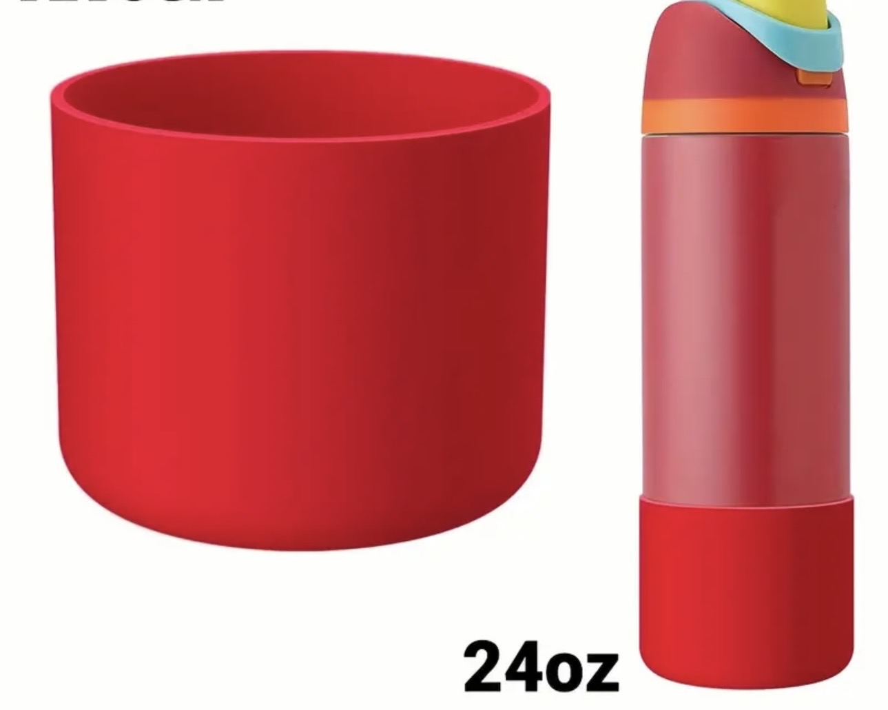 Protector de Silicón para Owala 24oz 💧 – Antigolpes y Antideslizante