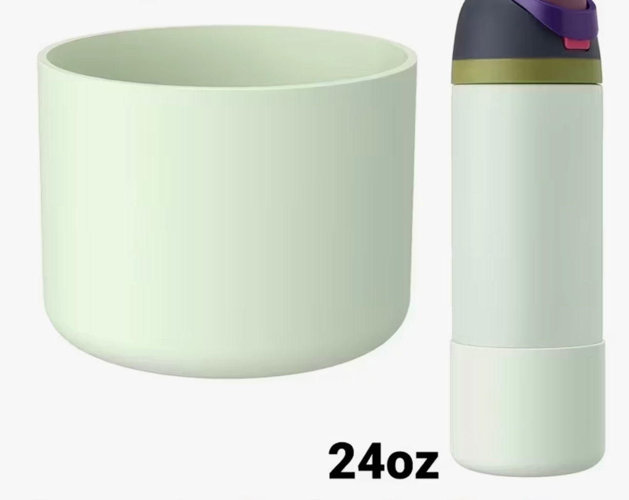 Protector de Silicón para Owala 24oz 💧 – Antigolpes y Antideslizante