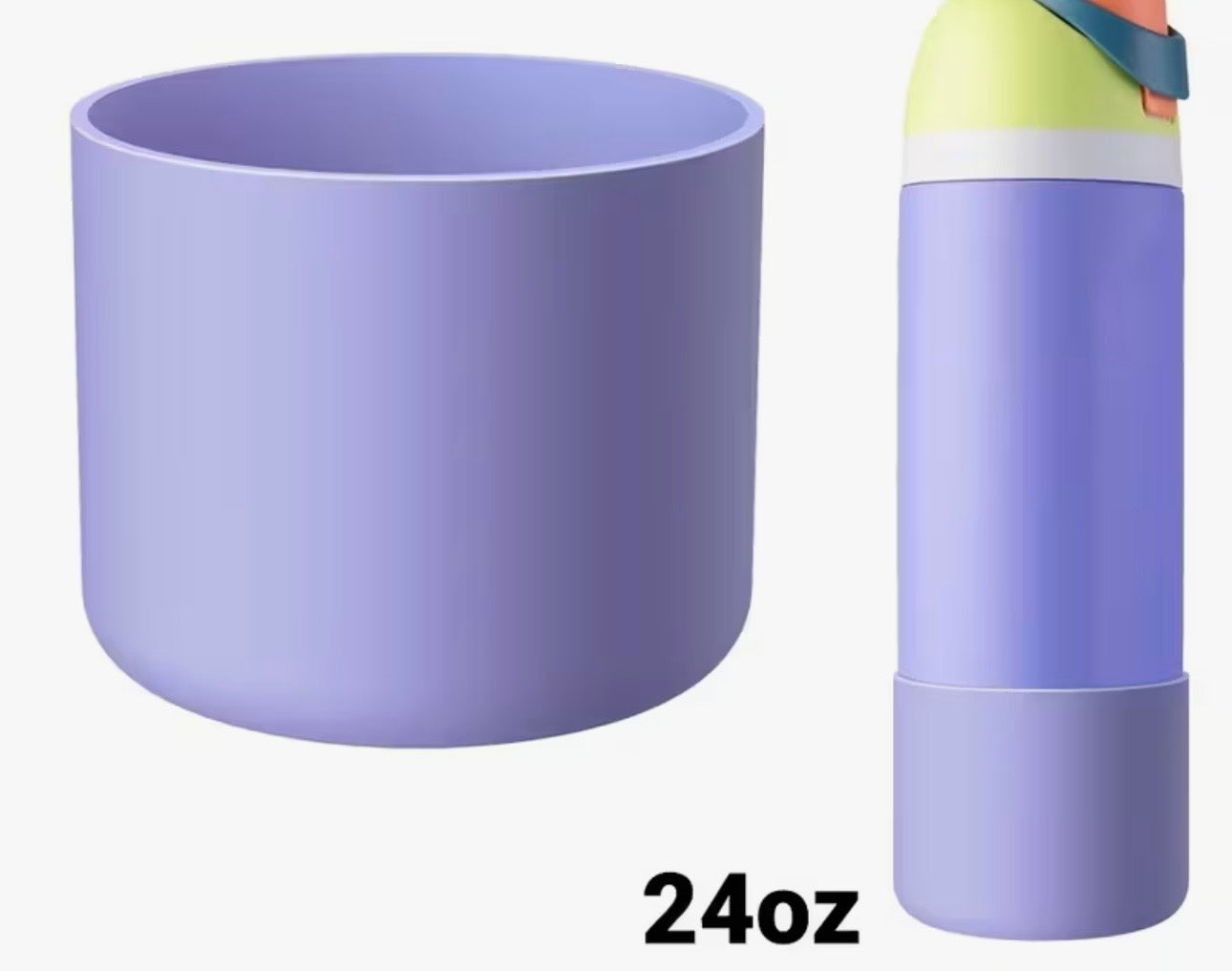 Protector de Silicón para Owala 24oz 💧 – Antigolpes y Antideslizante