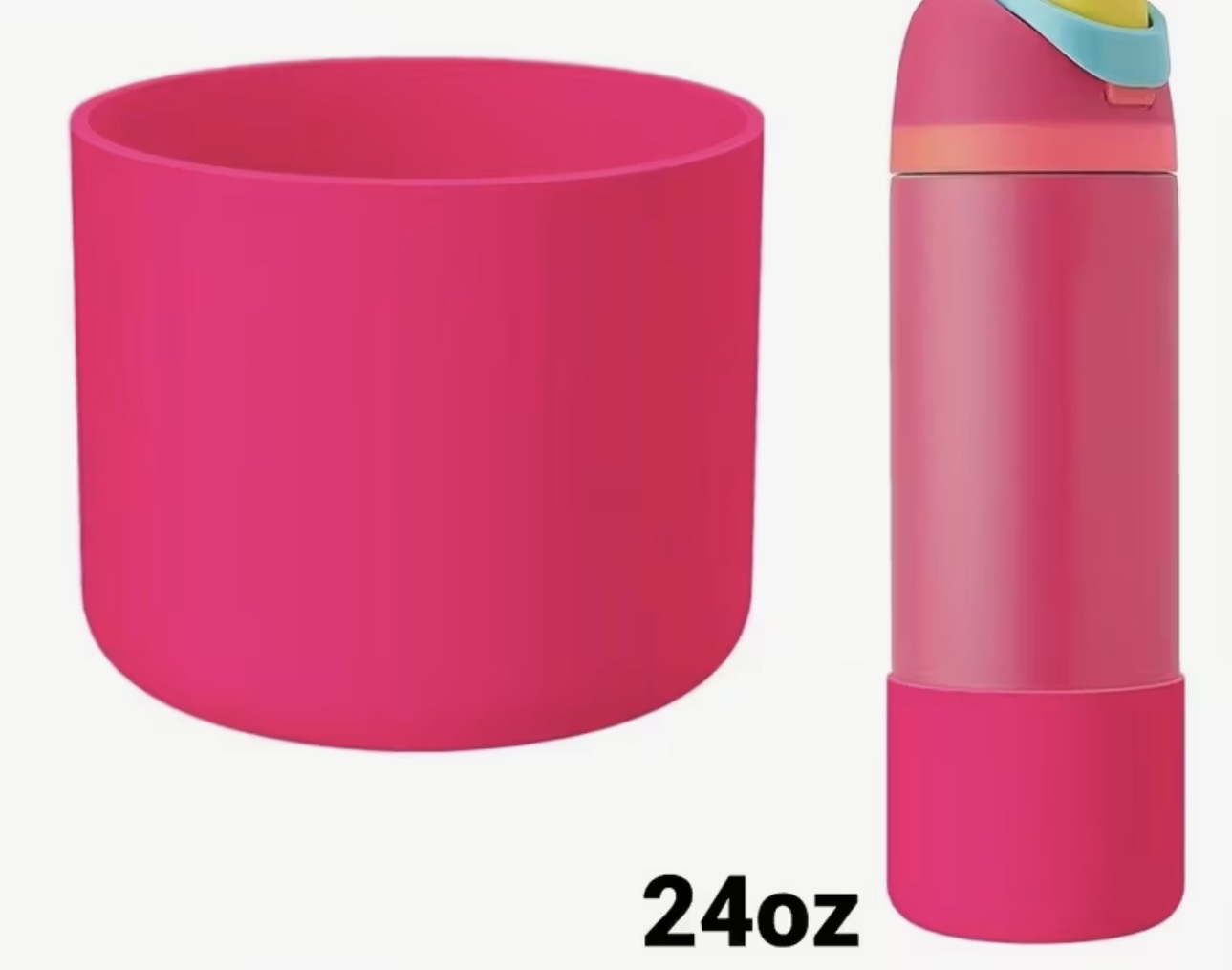 Protector de Silicón para Owala 24oz 💧 – Antigolpes y Antideslizante