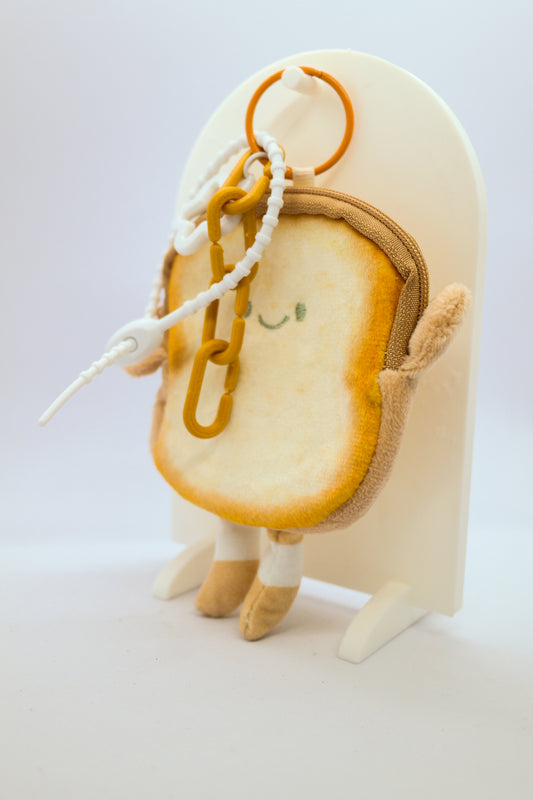 🍞 Llavero & Monedero Pan Tostado – Cute Style 🍞