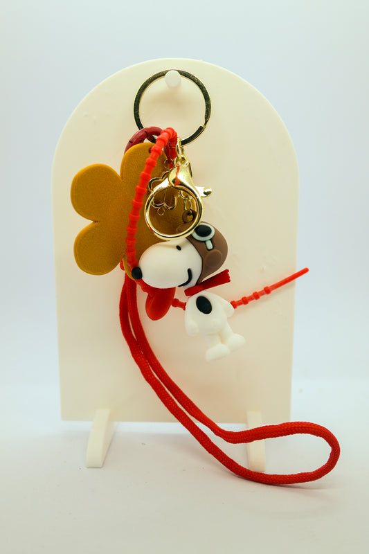 ✈️ Llavero Snoopy Aviador – Peanuts Collection ✈️
