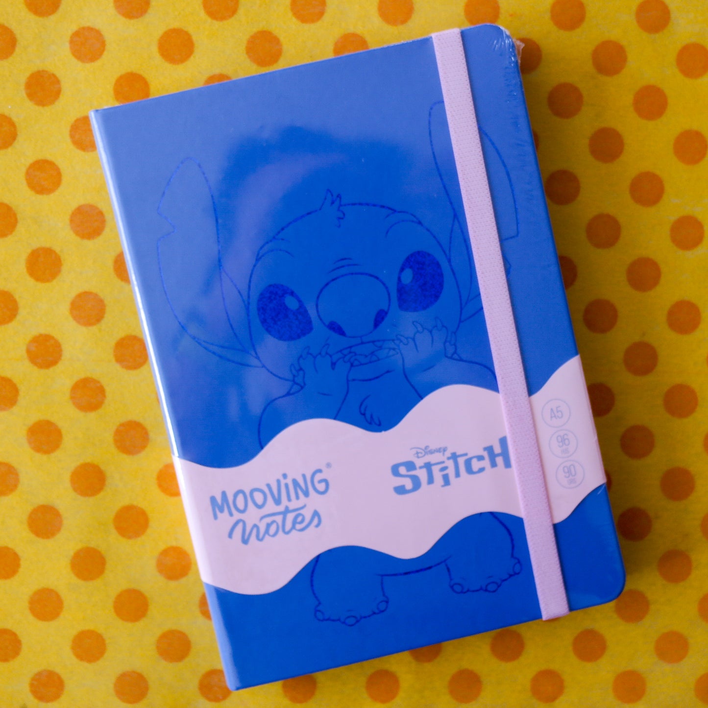 Libreta Stitch – Mooving A5 (96H rayadas)