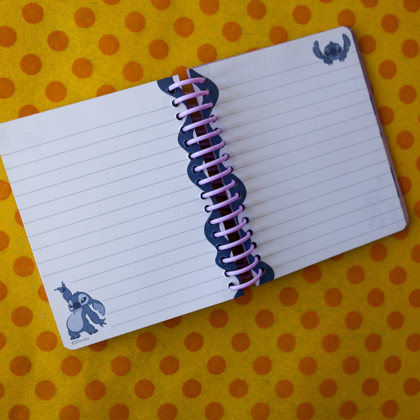 Libretas Stitch Mooving – Espiral Pequeñas (96H)