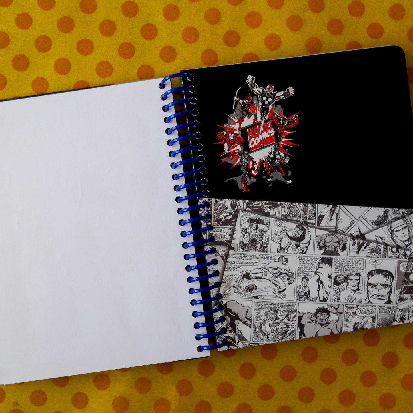 Cuaderno Espiral Marvel – Mooving (96H rayadas)