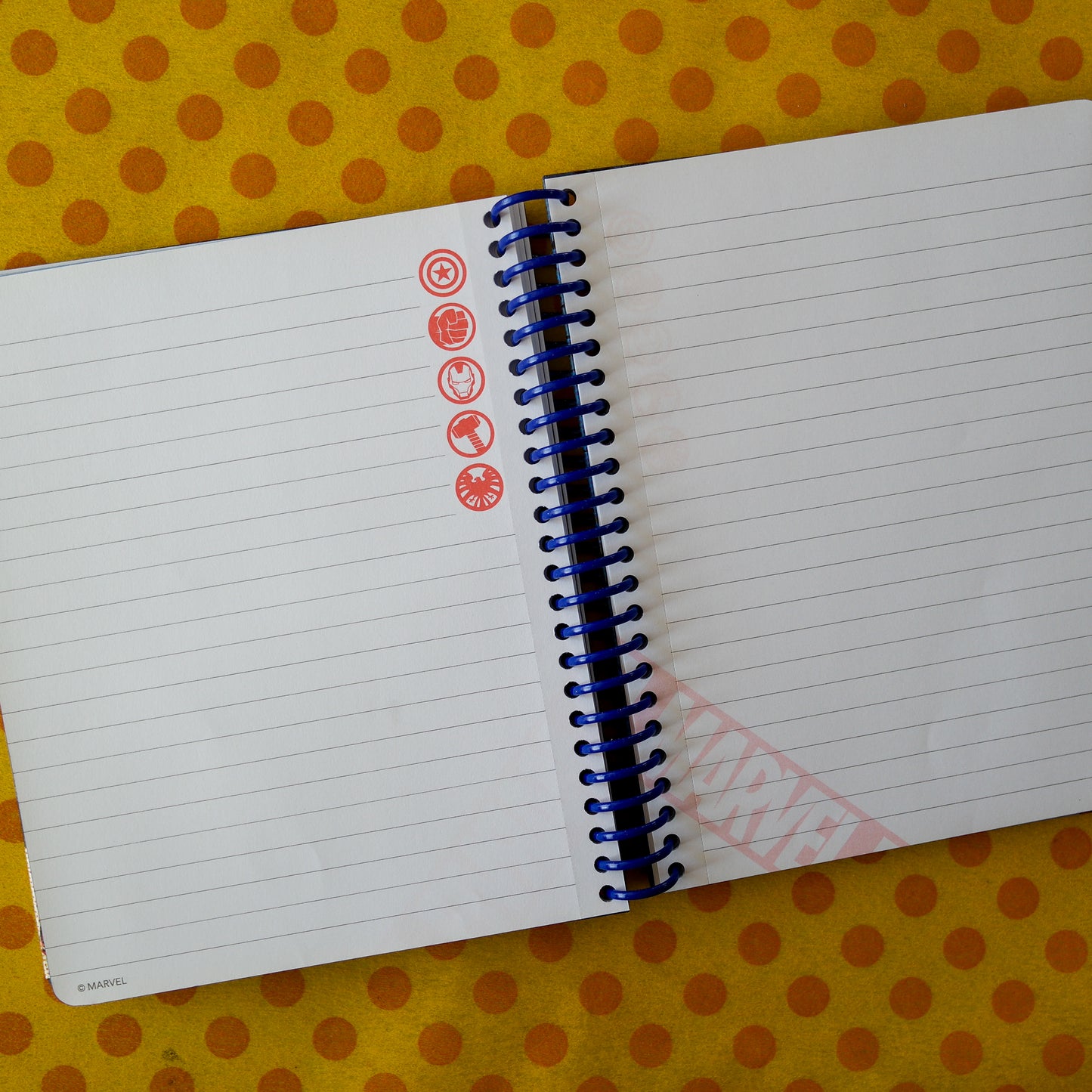 Cuaderno Espiral Marvel – Mooving (96H rayadas)