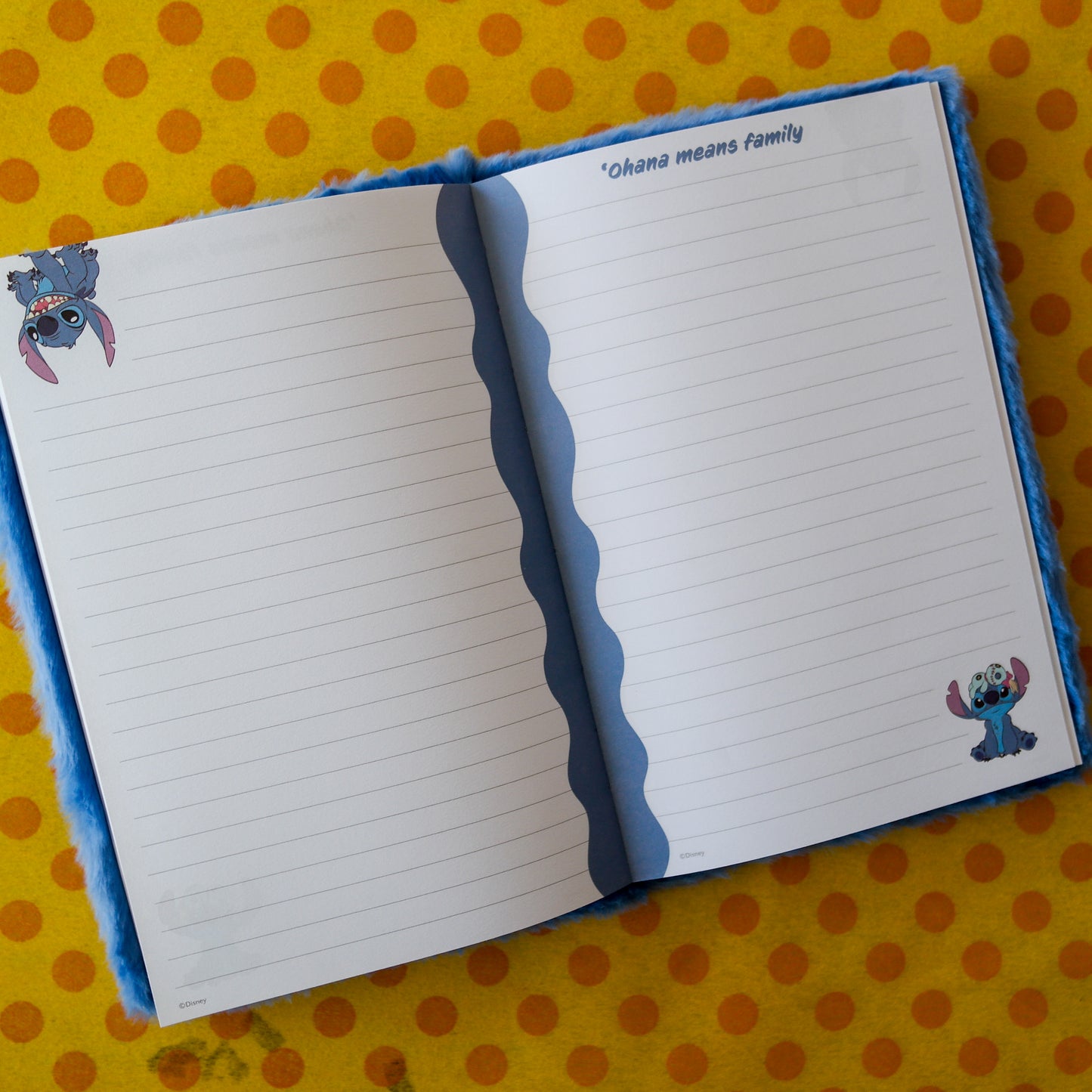 Libreta Stitch Peluche – Mooving A5 (80H)