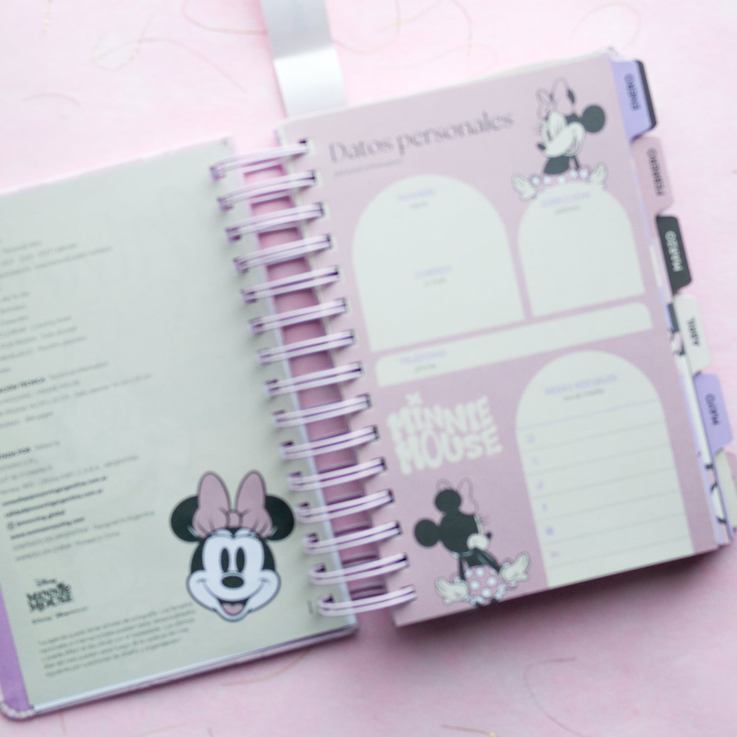 🎀 Agenda 2026 Minnie Mouse – Mooving 🎀