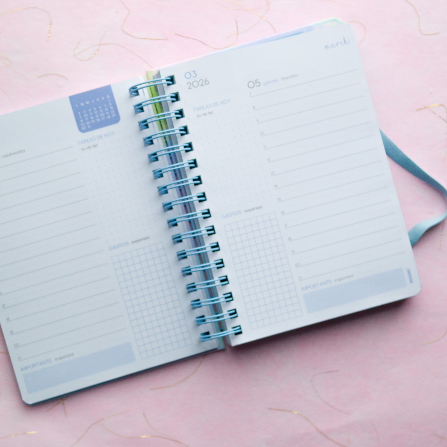 📒✨ Agenda Mooving Pastel 2026  ✨📒