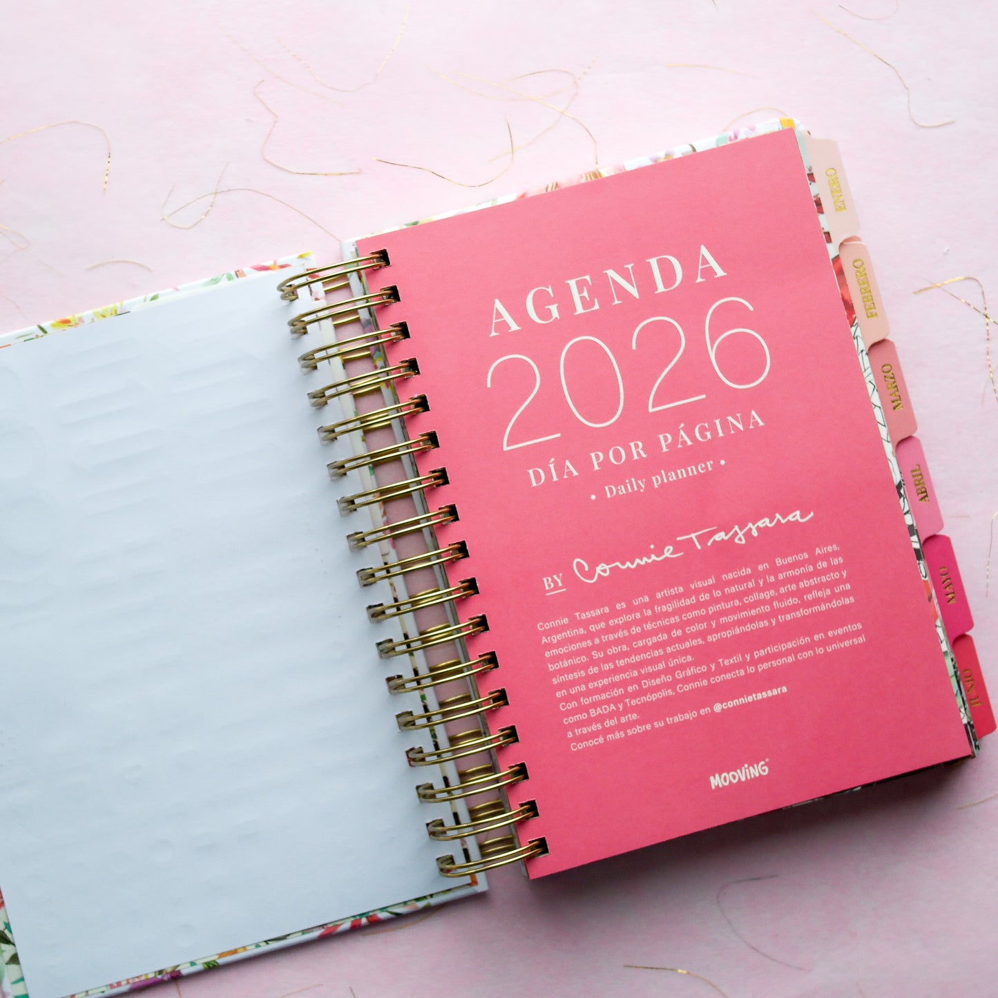 🌸 Agenda 2026 Floral – Mooving 🌸