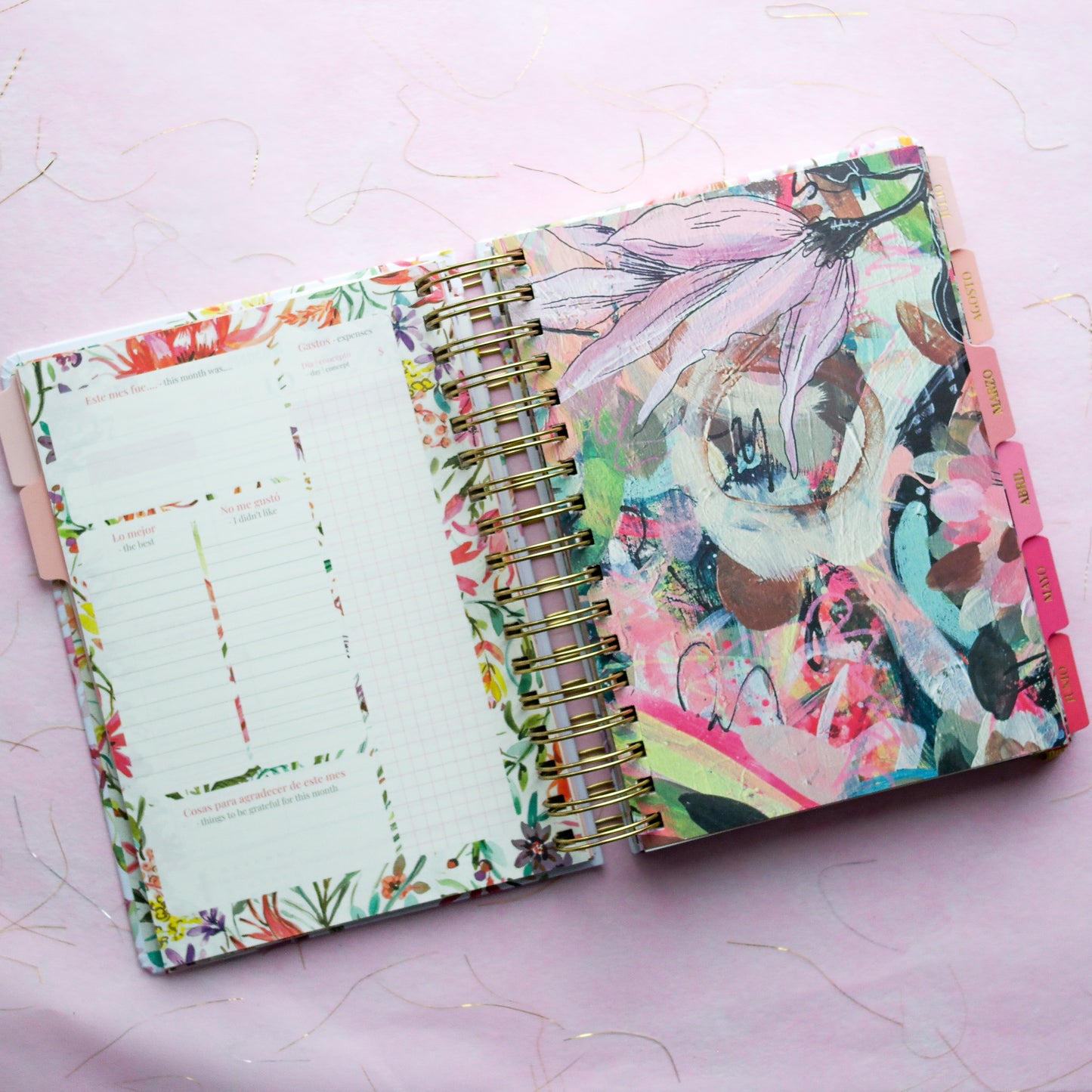 🌸 Agenda 2026 Floral – Mooving 🌸