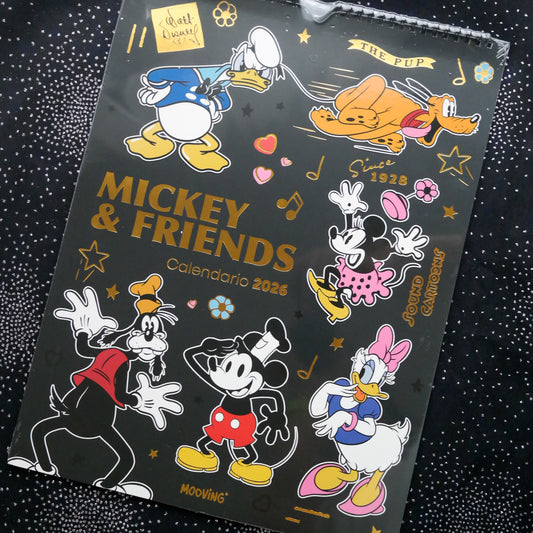 Calendario 2026 Mickey & Friends