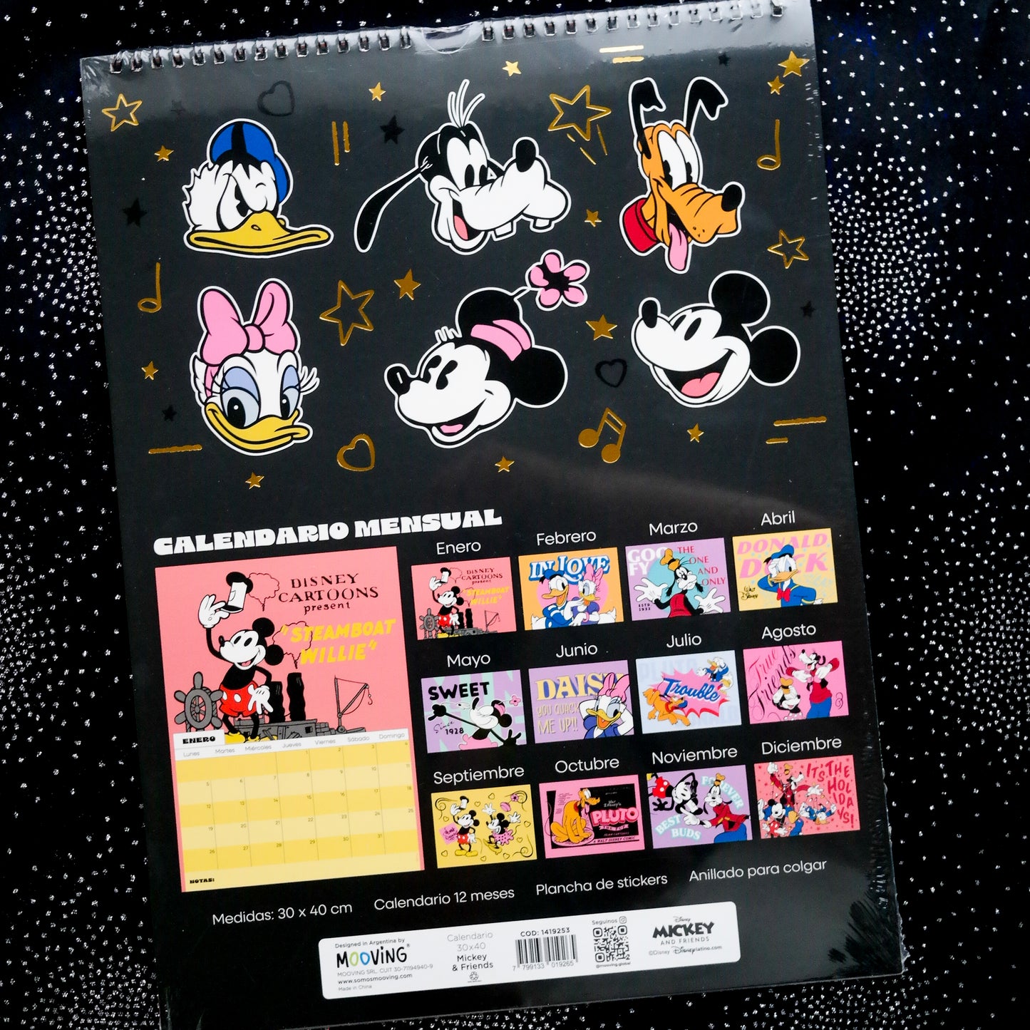 Calendario 2026 Mickey & Friends