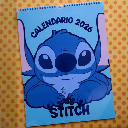 Calendario 2026 Stitch