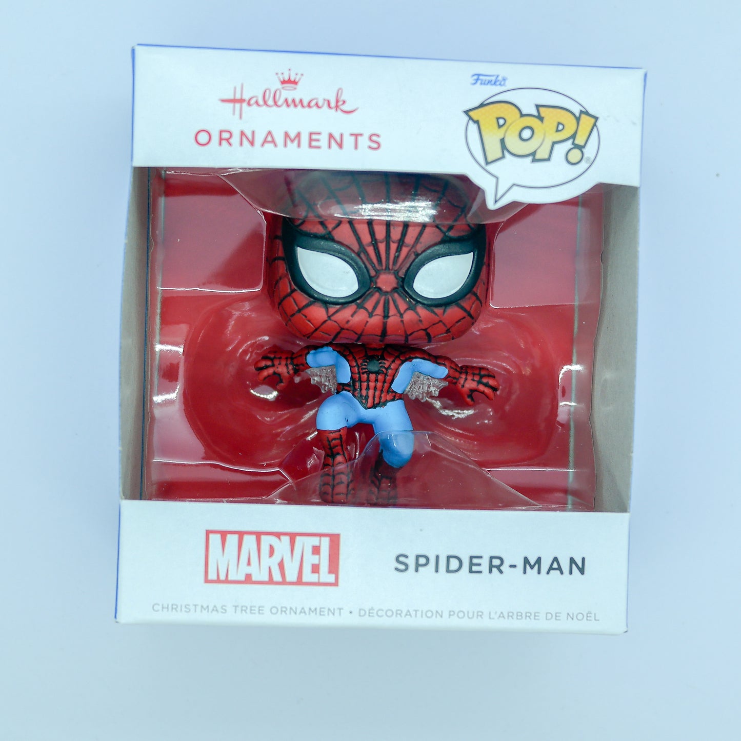 🕷️ SPIDER-MAN – Hallmark Ornament Funko Pop