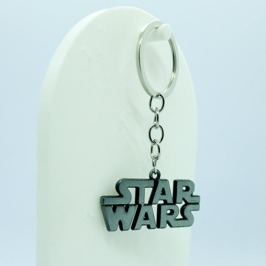 Llavero Metálico Star Wars – Logo, Halcón Milenario y R2-D2