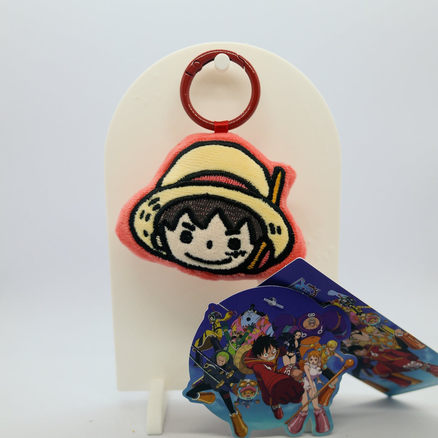 Llavero de Peluche Original Miniso – One Piece ⚓☠️ (Luffy, Zoro y Sanji)