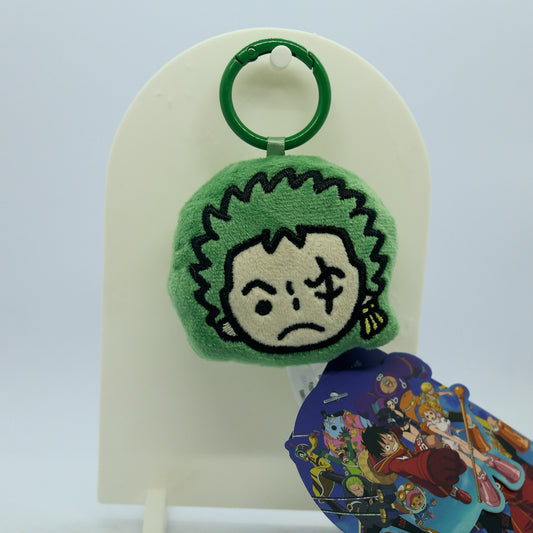 Llavero de Peluche Original Miniso – One Piece ⚓☠️ (Luffy, Zoro y Sanji)