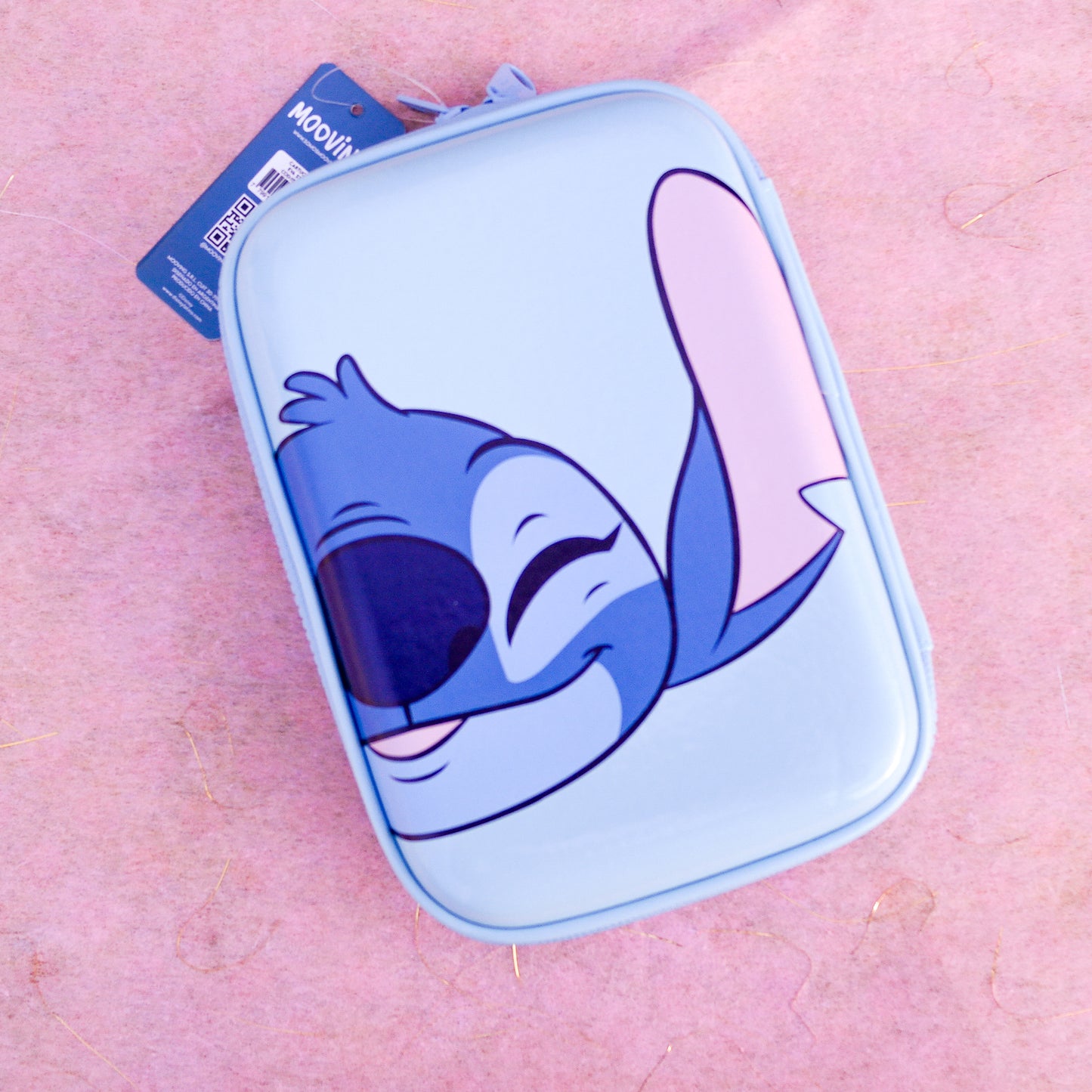 Estuche Rígido de Stitch – Disney Mooving | Azul | Pencil Case Premium