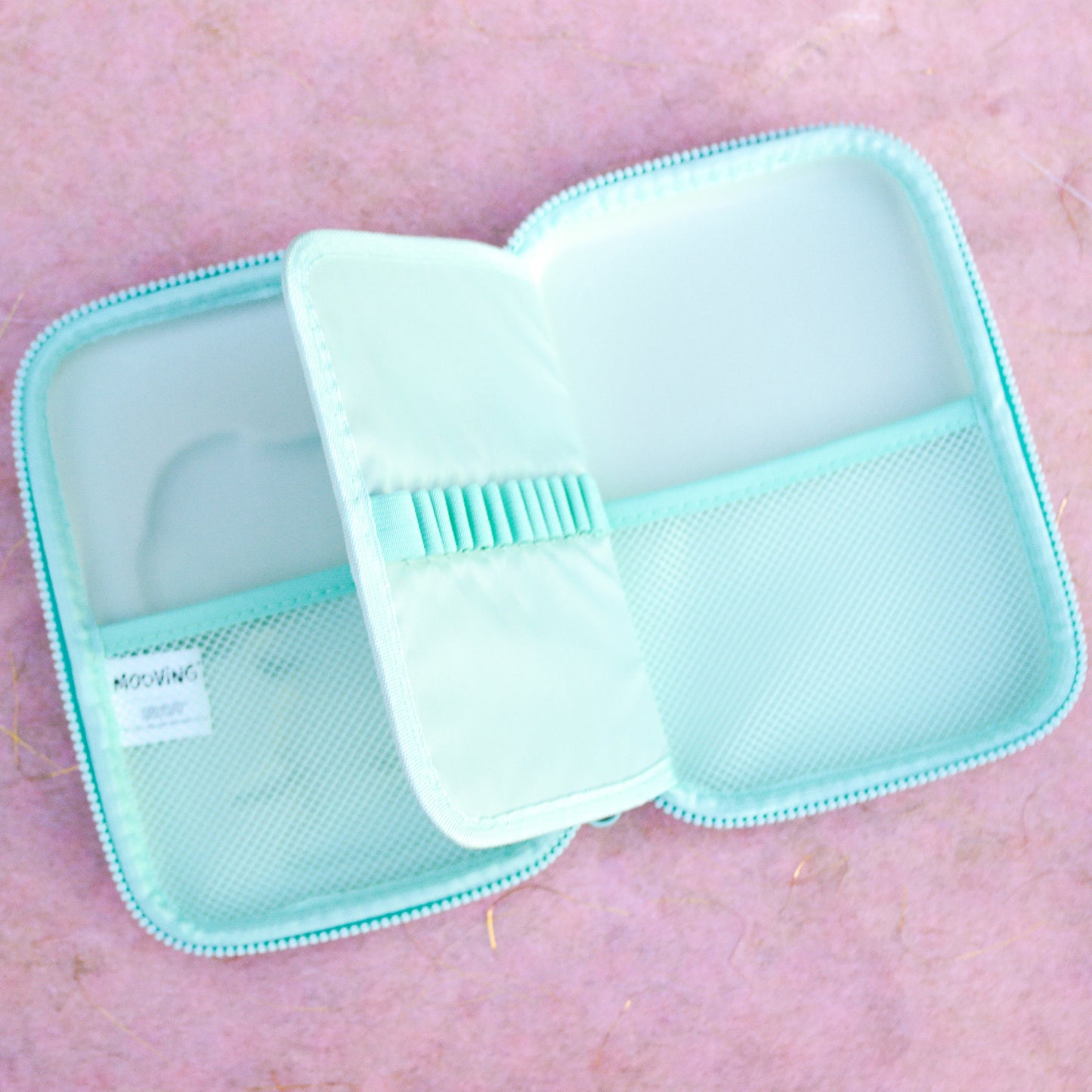 Estuche Rígido de Snoopy y Woodstock – Edición Celeste | Pencil Case Peanuts