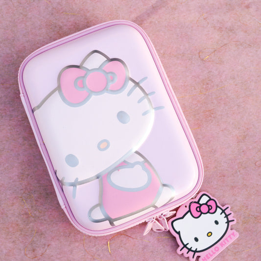 Estuche Hello Kitty Rosado – Diseño Cute y Espacioso | Pencil Case Sanrio