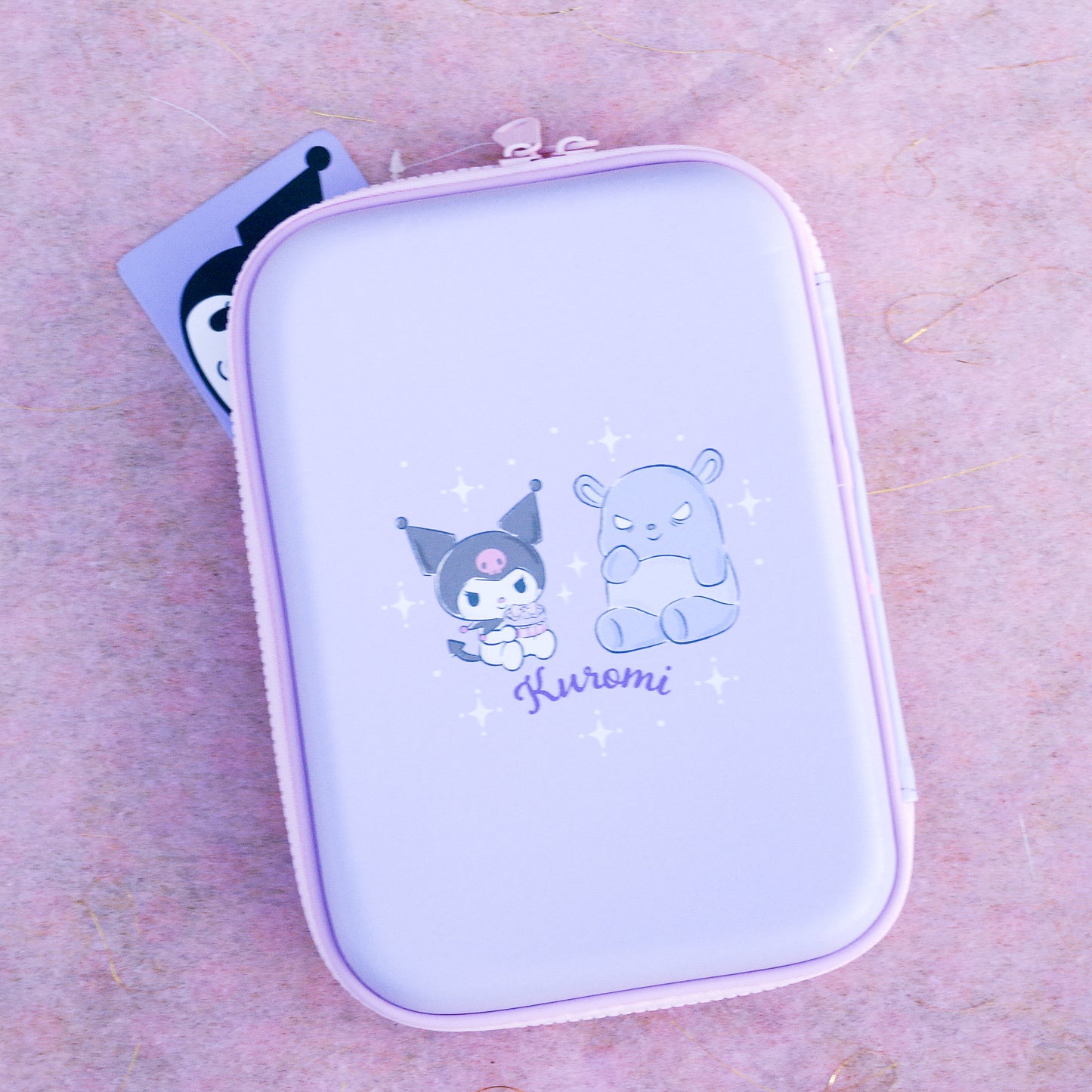 Estuche Kuromi Morado – Sanrio Kawaii Pencil Case | Ice Cream Kuromi