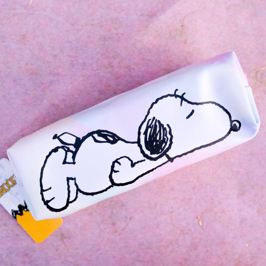 Estuche Snoopy Acostado – Pencil Case Peanuts Minimalista | Q70