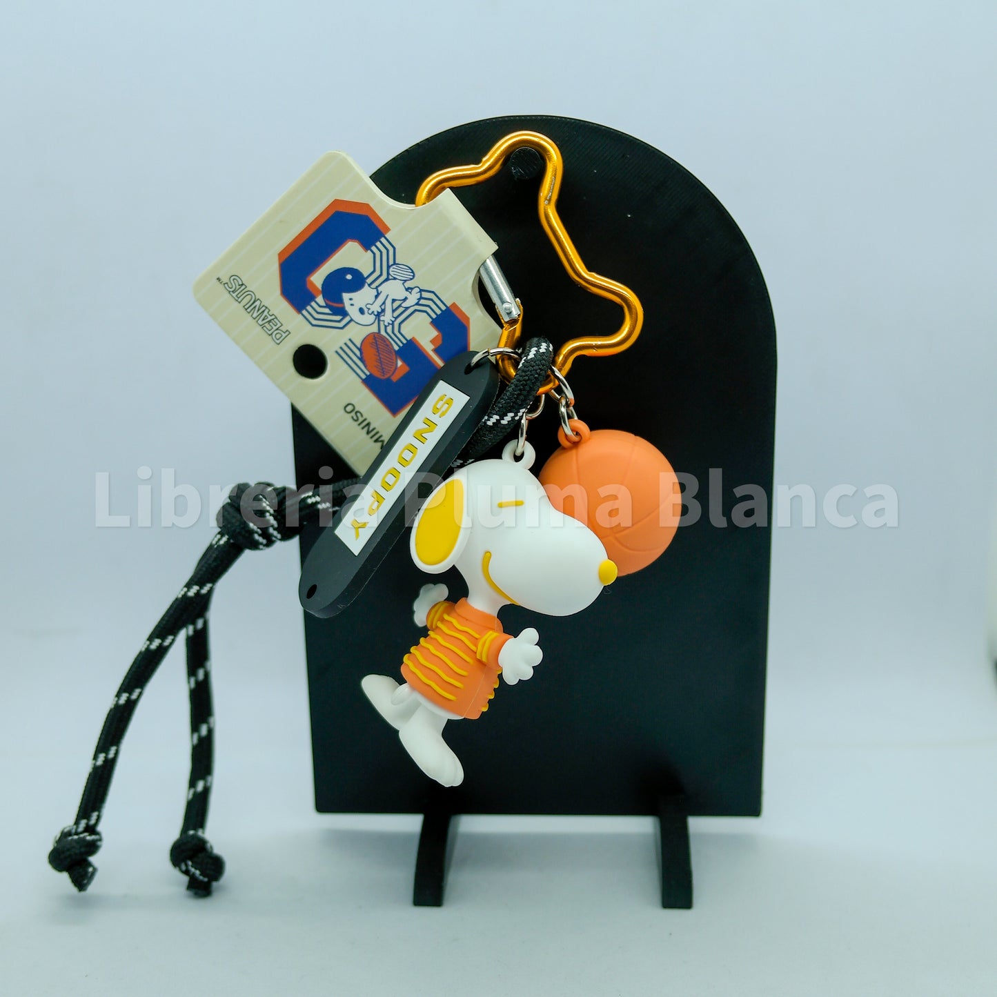 Llavero Snoopy Deportivo con Mosquetón