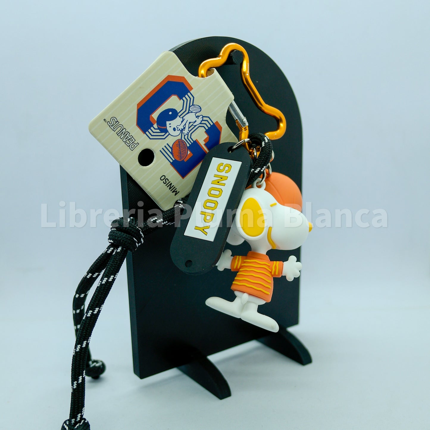 Llavero Snoopy Deportivo con Mosquetón