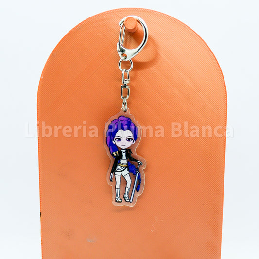 Llavero Acrílico Anime – 15 Diseños Coleccionables para Mochila